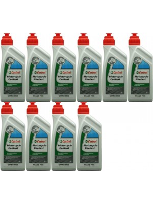 Castrol Motorcycle Coolant 10x 1l = 10 Liter