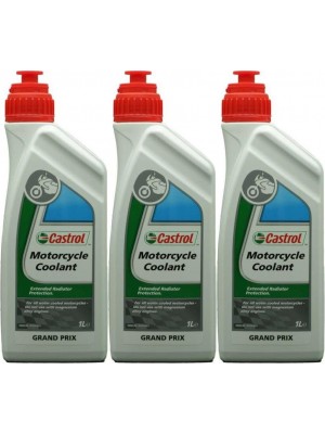 Castrol Motorcycle Coolant 3x 1l = 3 Liter