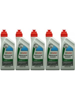 Castrol Motorcycle Coolant 5x 1l = 5 Liter