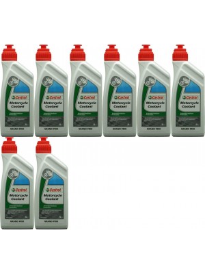 Castrol Motorcycle Coolant 8x 1l = 8 Liter