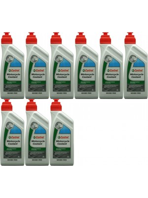 Castrol Motorcycle Coolant 9x 1l = 9 Liter