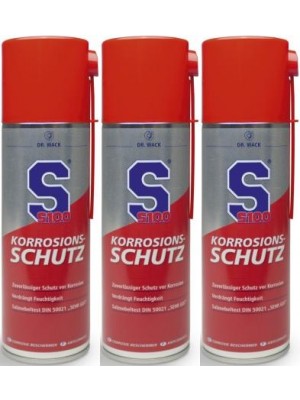 S100 Korrosionsschutz 3x 300 Milliliter