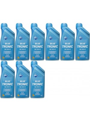 Aral Blue Tronic 10W-40 Diesel & Benziner Motoröliter 9x 1l = 9 Liter