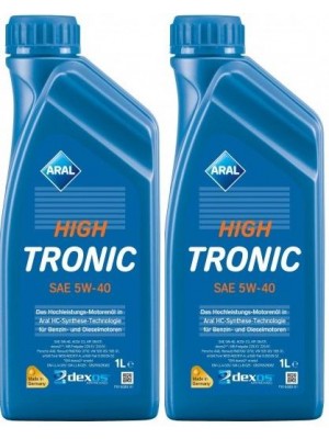 Aral HighTronic M 5W-40 Motoröl 2x 1l = 2 Liter