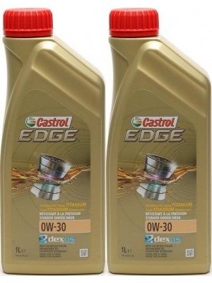 Castrol Edge 0W-30 Fluid Titanium (ex. FST) Motoröl 2x 1l = 2 Liter