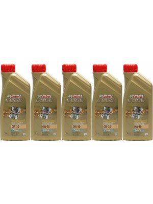 Castrol Edge 0W-30 Fluid Titanium (ex. FST) Motoröl 5x 1l = 5 Liter