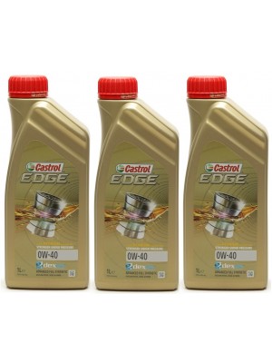 Castrol Edge Fluid Titanium C3 (ex. FST) 0W-40 Motoröl 3x 1l = 3 Liter