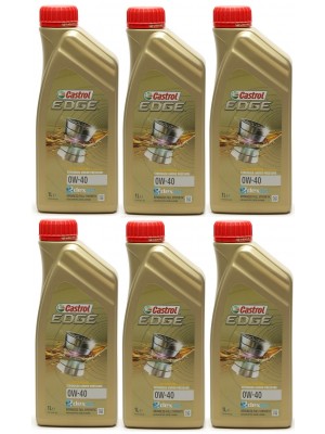 Castrol Edge Fluid Titanium C3 (ex. FST) 0W-40 Motoröl 6x 1l = 6 Liter