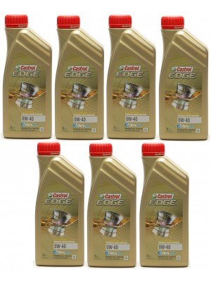 Castrol Edge Fluid Titanium C3 (ex. FST) 0W-40 Motoröl 7x 1l = 7 Liter