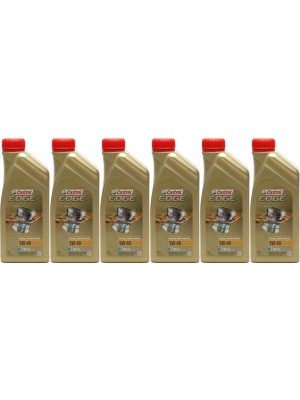 Castrol Edge Fluid Titanium (ex. FST) 5W-40 Motoröl 6x 1l = 6 Liter