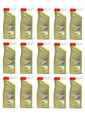 Castrol Edge 5W-30 LL Fluid Titanium Motoröl Longlife III 15x 1l = 15 Liter