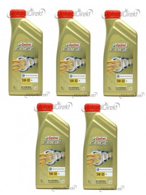 Castrol Edge 5W-30 LL Fluid Titanium Motoröl Longlife III 5x 1l = 5 Liter