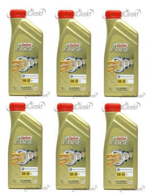 Castrol Edge 5W-30 LL Fluid Titanium Motoröl Longlife III 6x 1l = 6 Liter