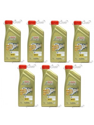 Castrol Edge 5W-30 LL Fluid Titanium Motoröl Longlife III 7x 1l = 7 Liter