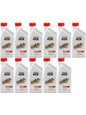 Castrol GTX 15W-40 A3/B3 Motoröl 11x 1l = 11 Liter