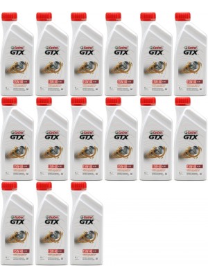 Castrol GTX 15W-40 A3/B3 Motoröl 15x 1l = 15 Liter