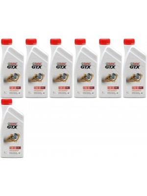 Castrol GTX 15W-40 A3/B3 Motoröl 7x 1l = 7 Liter