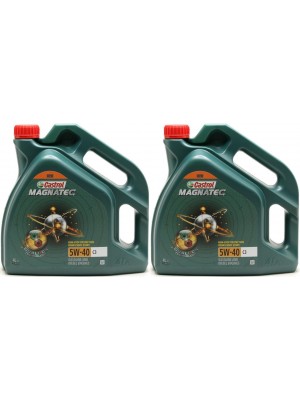 Castrol Magnatec 5W-40 C3 Motoröl 2x 4l = 8 Liter