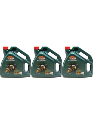 Castrol Magnatec 5W-40 C3 Motoröl 3x 4l = 12 Liter