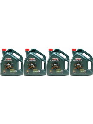 Castrol Magnatec 10W-40 A3/B4 Diesel & Benziner Motoröl 4x 5 = 20 Liter