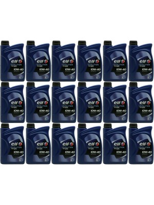 Elf Evolution 700 STI 10W-40 Diesel & Benziner Motoröl 18x 1l = 18 Liter