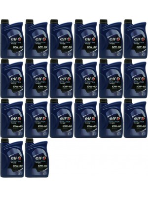 Elf Evolution 700 STI 10W-40 Diesel & Benziner Motoröl 20x 1l = 20 Liter