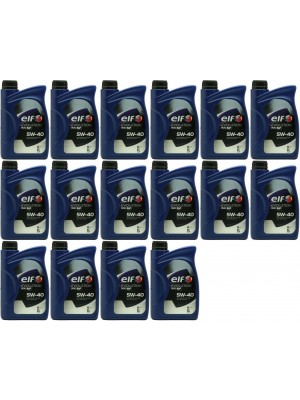 Elf Evolution 900 NF 5W-40 Motoröl 16x 1l = 16 Liter