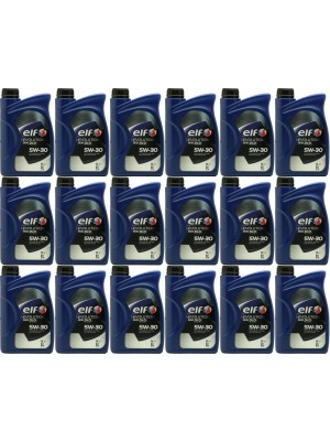Elf Evolution 900 DID 5W-30 Motoröl 18x 1l = 18 Liter
