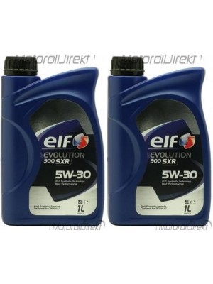 Elf Evolution 900 SXR 5W-30 Motoröl 2x 1l = 2 Liter