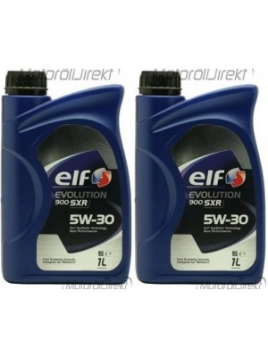 Elf Evolution 900 SXR 5W-30 Motoröl 2x 1l = 2 Liter