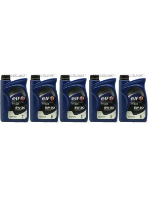 Elf Evolution 900 SXR 5W-30 Motoröl 5x 1l = 5 Liter