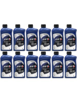 Elf Evolution 900 SXR 5W-40 Motoröl 12x 1l = 12 Liter