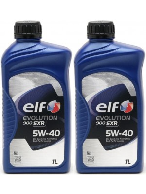 Elf Evolution 900 SXR 5W-40 Motoröl 2x 1l = 2 Liter