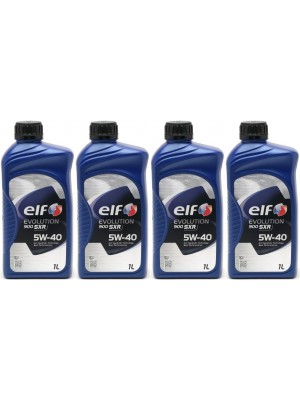 Elf Evolution 900 SXR 5W-40 Motoröl 4x 1l = 4 Liter