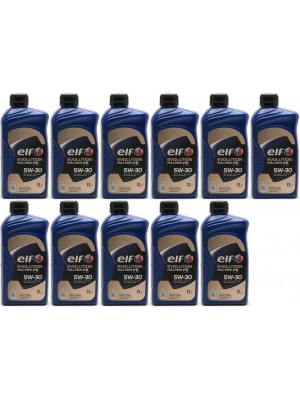 Elf Evolution Full Tech FE 5W-30 Motoröl 11x 1l = 11 Liter