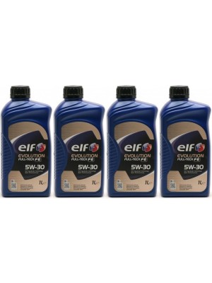 Elf Evolution Full Tech FE 5W-30 Motoröl 4x 1l = 4 Liter