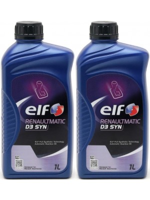 Elf Renaultmatic D3 SYN Automatik Getriebeöl 2x 1l = 2 Liter