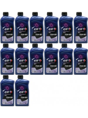 Elf Tranself NFP 75W-80 Schaltgetriebeöl 14x 1l = 14 Liter