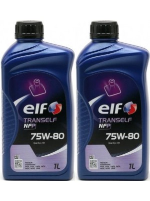 Elf Tranself NFP 75W-80 Schaltgetriebeöl 2x 1l = 2 Liter