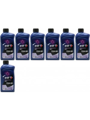 Elf Tranself NFP 75W-80 Schaltgetriebeöl 7x 1l = 7 Liter