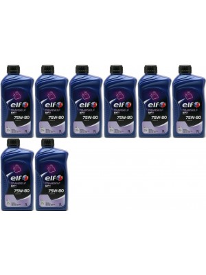 Elf Tranself NFP 75W-80 Schaltgetriebeöl 8x 1l = 8 Liter