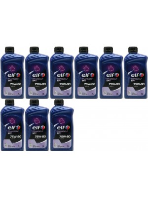 Elf Tranself NFP 75W-80 Schaltgetriebeöl 9x 1l = 9 Liter
