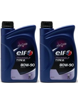 Elf Tranself Type B 80W-90 Getriebeöl 2x 1l = 2 Liter