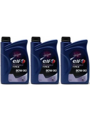 Elf Tranself Type B 80W-90 Getriebeöl 3x 1l = 3 Liter