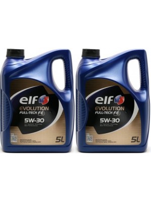 Elf Evolution Full Tech FE 5W-30 Motoröl 2x 5 = 10 Liter