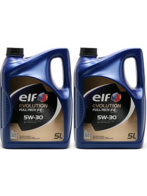 Elf Evolution Full Tech FE 5W-30 Motoröl 2x 5 = 10 Liter