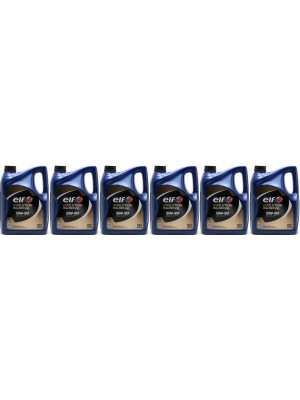 Elf Evolution Full Tech FE 5W-30 Motoröl 6x 5 = 30 Liter
