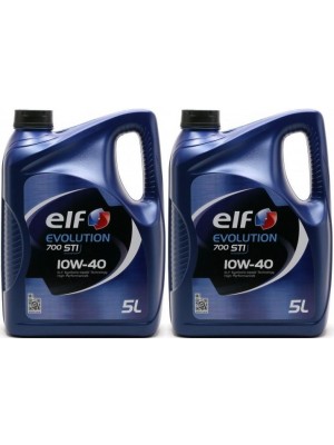 Elf Evolution 700 STI 10W-40 Diesel & Benziner Motoröl 2x 5 = 10 Liter