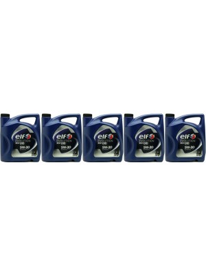Elf Evolution 900 DID 5W-30 Motoröl 5x 5 = 25 Liter