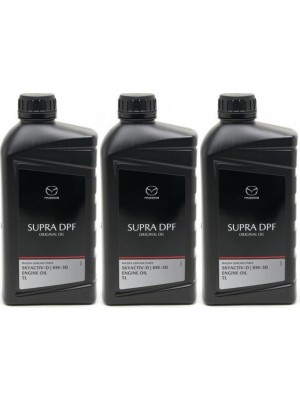 Original Mazda Oil DPF Supra 0W-30 Motoröl 3x 1l = 3 Liter